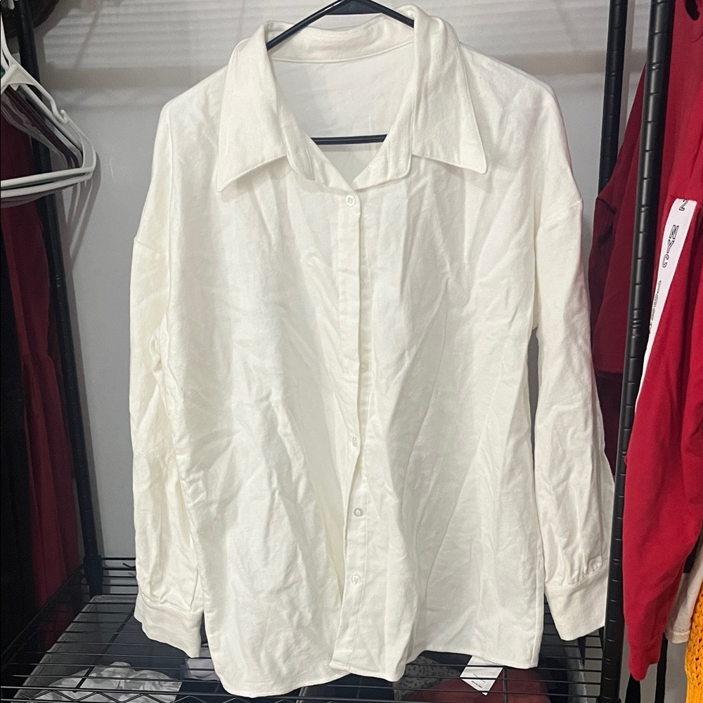 Classic White Womens Shirt